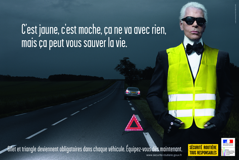 Publicité sécurité routière